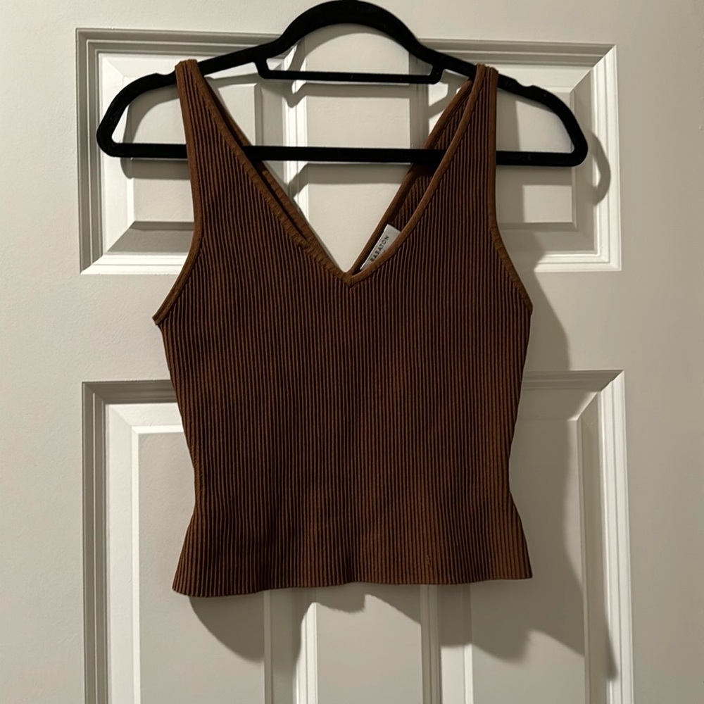 Babaton ribbed tank (Aritzia brand)